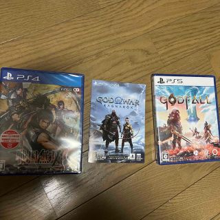 プレイステーション(PlayStation)のgod of war RAGNAROK  初回特典コード付き　ps5 (家庭用ゲームソフト)