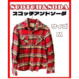 スコッチアンドソーダ(SCOTCH & SODA)のSCOTCH&SODA スコッチアンドソーダ チェックシャツ サイズM(シャツ)