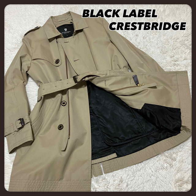 美品 BLACK LABEL CRESTBRIDGE 変形コート-