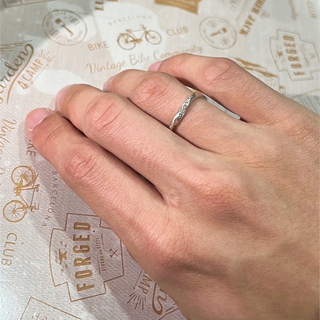 【クリスマス】 ダイヤモンド ホワイトゴールドk10 結婚指輪 ペアリング マリッジリング 2本セット K10wg :170608m03