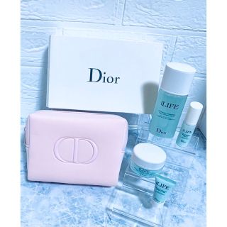 クリスチャンディオール(Christian Dior)の2H限定セール！Dior ディオール ライフ スキンケア ピンクポーチ セット(その他)