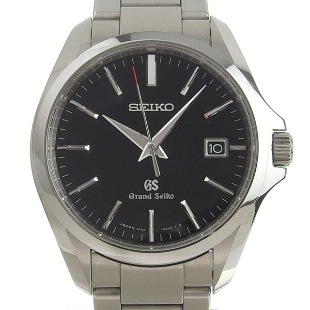 ☆03楽市☆ SEIKO セイコー グランドセイコー メンズ クォーツ 腕時計 黒文字盤 9F62-0AG0/SBGX083 【時計】