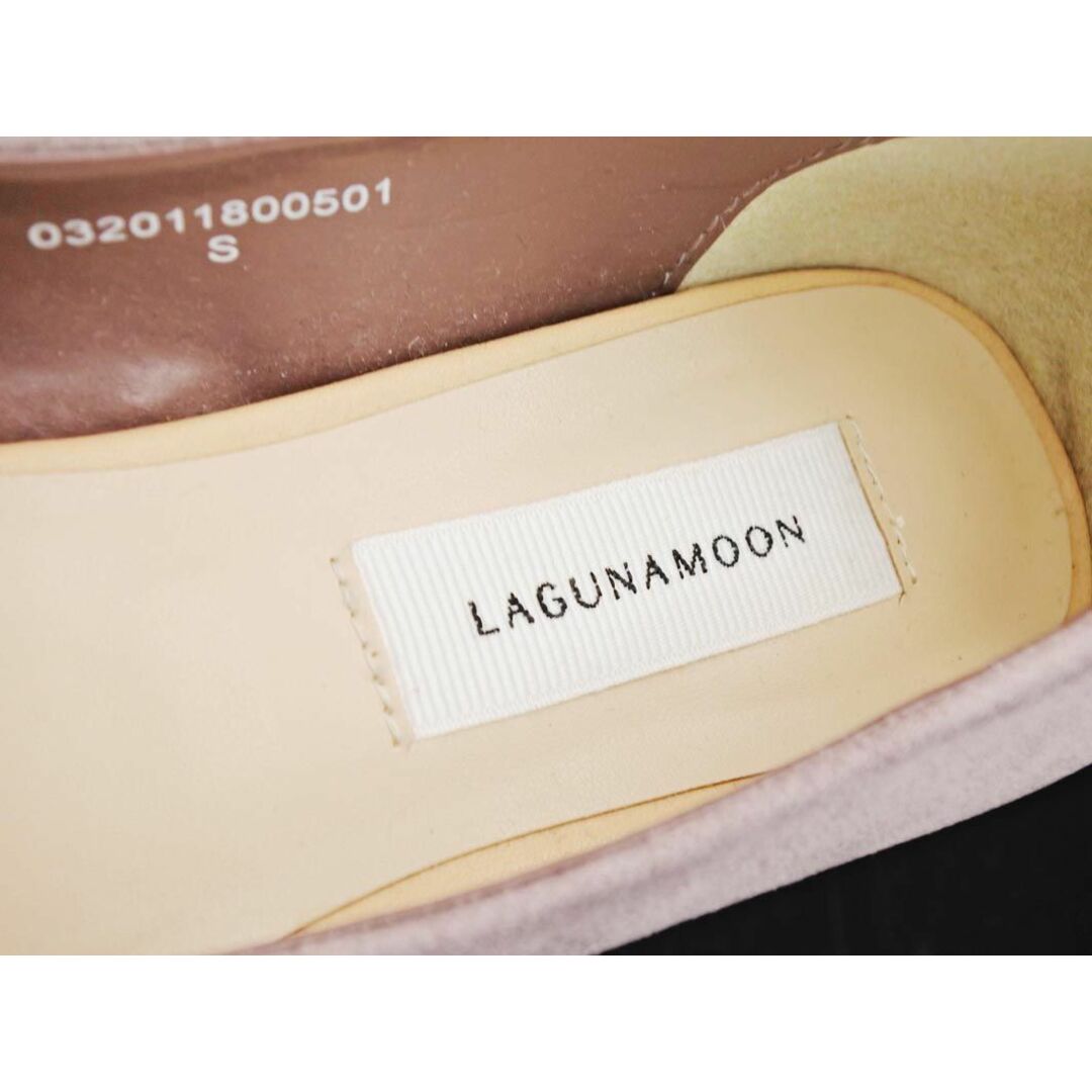 LagunaMoon(ラグナムーン)のラグナムーン オープントゥ ハイヒール パンプス sizeS（23ｃｍくらい）/ラベンダー ■◇ レディース レディースの靴/シューズ(ハイヒール/パンプス)の商品写真