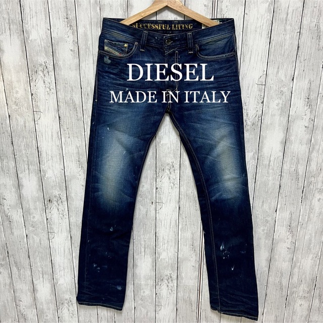 REPLAY美品！DIESEL SAFADO ブリーチ加工デニム！イタリア製！