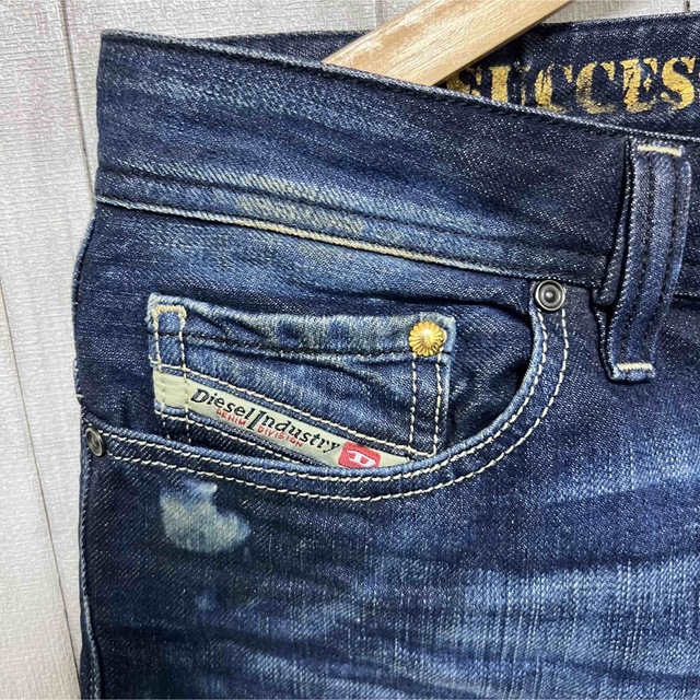 美品!DIESEL SAFADO ブリーチ加工デニム!イタリア製! - デニム/ジーンズ