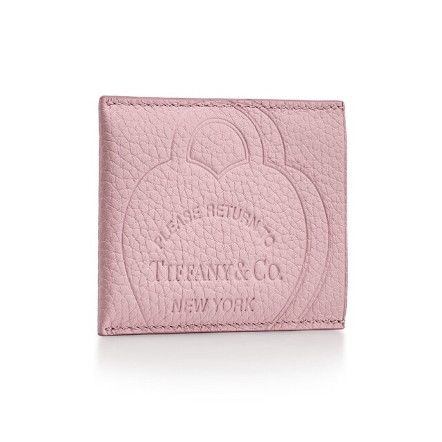 TIFFANYレザー新作リターントゥティファニーカードケース♡クリスタル