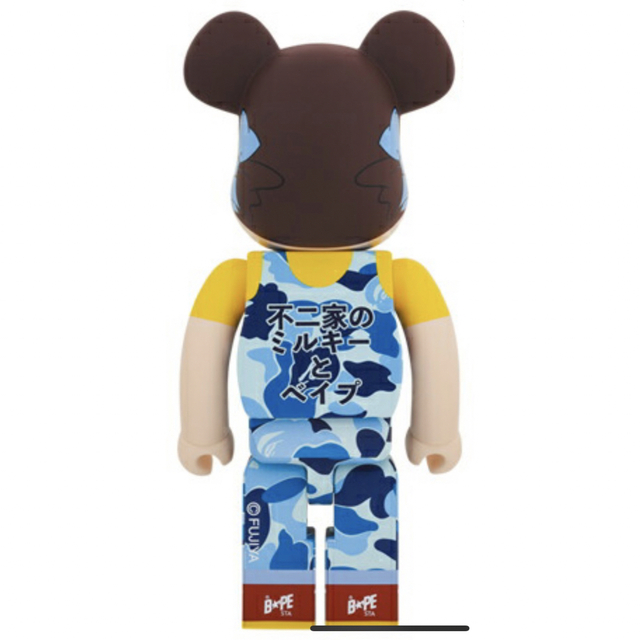 BE@RBRICK(ベアブリック)のBE@RBRICK BAPE ペコちゃん　1000% BLUE エンタメ/ホビーのフィギュア(その他)の商品写真