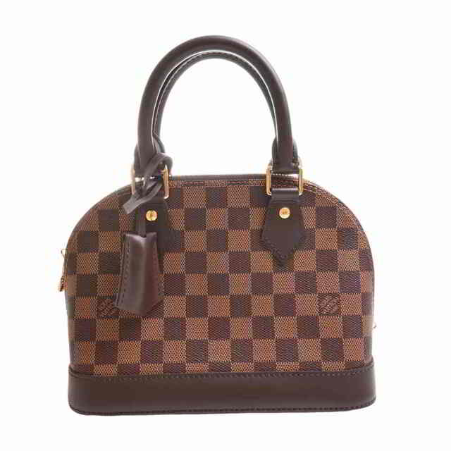 【中古】 LOUIS VUITTON ルイヴィトン ダミエ アルマBB 2WAY ショルダーバッグ ブラウン PVC by | フリマアプリ ラクマ