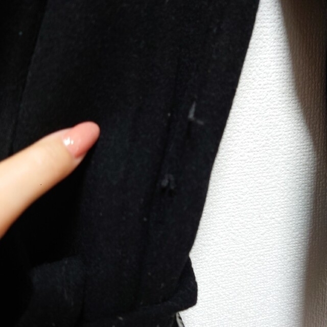 UNIQLO(ユニクロ)のUNIQLO ルメール ウールカシミヤローブコート Sサイズ ブラック レディースのジャケット/アウター(ロングコート)の商品写真