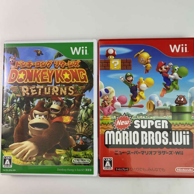 Wii - 【美品セット】ニュー・スーパーマリオブラザーズ/ドンキー