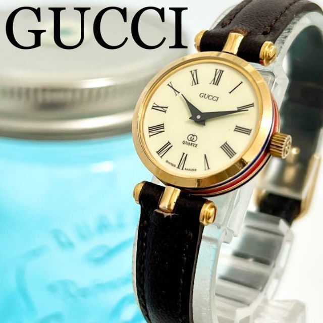 486 GUCCI グッチ時計 レディース腕時計 箱付き シェリーライン 人気-
