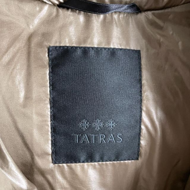 上品・高級デザイン☆人気モデル】タトラス ダウンジャケット 光沢 刺繍ロゴ タトラス ダウンジャケット 光沢 刺繍ロゴ