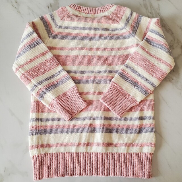 ニットワンピース　3枚セット キッズ/ベビー/マタニティのキッズ服女の子用(90cm~)(ワンピース)の商品写真