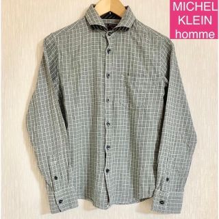 ミッシェルクランオム(MICHEL KLEIN HOMME)のMICHELKLEINhomme ミッシェルクランオム　シャツ　ポストイン発送(シャツ)