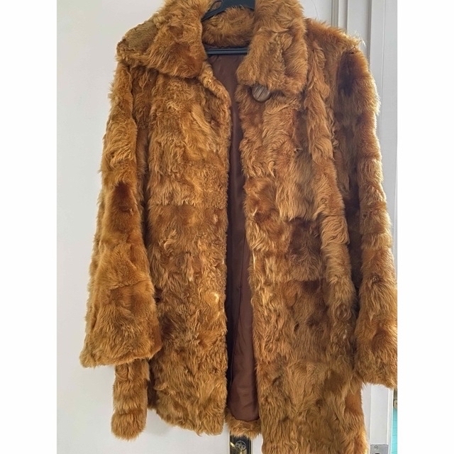 70s vintage fur coat