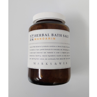 マークスアンドウェブ(MARKS&WEB)のHERBAL BATH SALT MANDARIN（MARKS&WEB）(入浴剤/バスソルト)