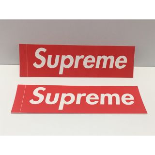 シュプリーム(Supreme)のsupreme ロゴ　ステッカー2枚(その他)