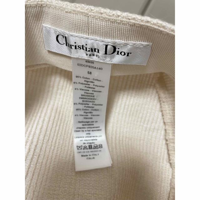 Christian Dior(クリスチャンディオール)のDior キャスケット ハット キャップ レディースの帽子(キャスケット)の商品写真
