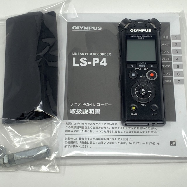 OLYMPUS リニアPCMレコーダー LS-P4 ブラック