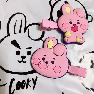 ビーティーイシビル(BT21)のbt21 cooky 前髪クリップ(バレッタ/ヘアクリップ)