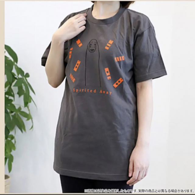 千と千尋の神隠し 千尋とカオナシのプリントTシャツ スタジオジブリ