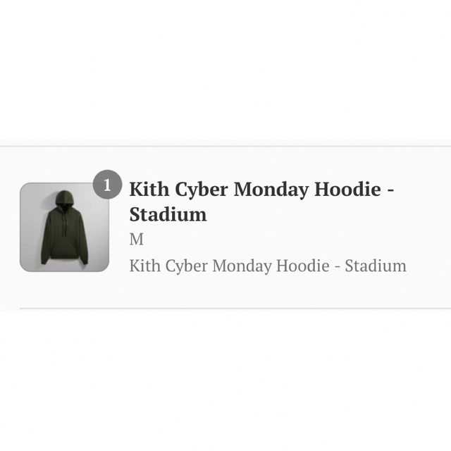 安いそれに目立つ Kith Cyber Monday Hoodie Stadium パーカー tdh