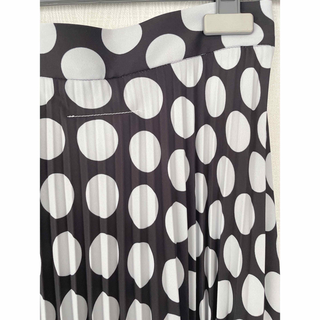 新品】MM6MaisonMargiela ドット プリーツロングスカート36 - ロング