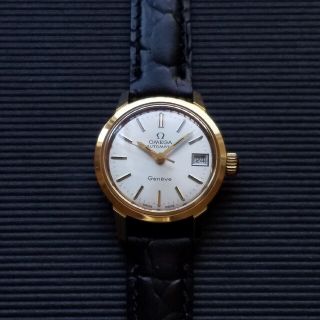 純正箱付き! オメガ 自動巻き GENEVE レディース用 全純正 1972年製-
