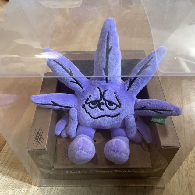 ハフ HUF'S PURPLE BUDDY PLUSH TOY ぬいぐるみ