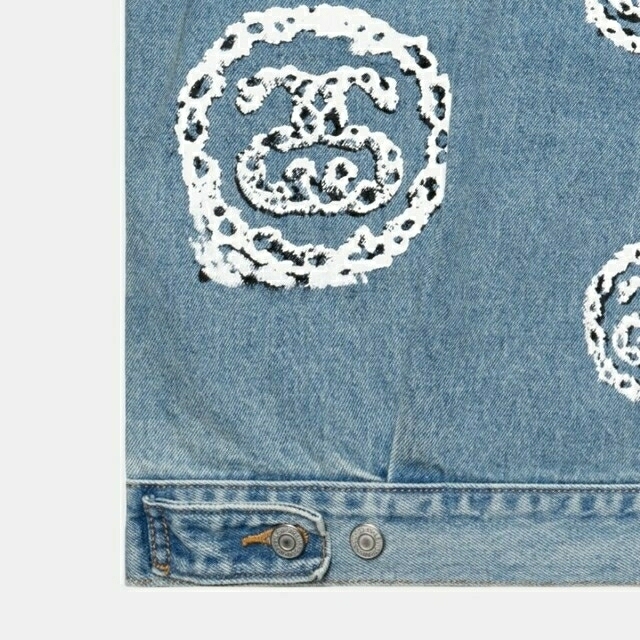 公式の Gジャン+デニムジャケット STUSSY XL Wash Light Levi's Stussy 公式の Gジャン+デニムジャケット STUSSY XL Wash Light Levi's Stussy