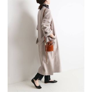 SLOBE IENA HAMILTONダブルフェイスウールロングコート　22FW