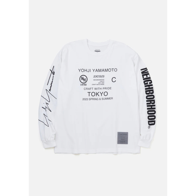 NEIGHBORHOOD Yohji Yamamoto CREWNECK LSTシャツ/カットソー(七分/長袖)