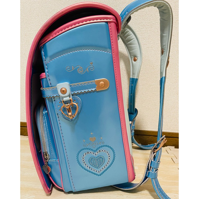 美品 ランドセル 水色