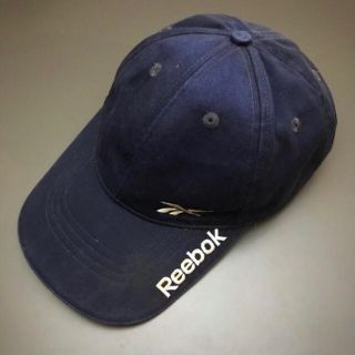 リーボック(Reebok)のReebok cap dark navy 希少デザイン(キャップ)