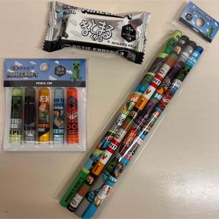活躍 マインクラフト マイクラ️ 鉛筆 キャップ 消しゴム 文房具  3点 ❽(鉛筆)