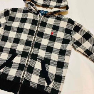 ポロラルフローレン(POLO RALPH LAUREN)のレア☆ポロラルフローレン　ギンガムチェック　パーカー　サイズ6(その他)