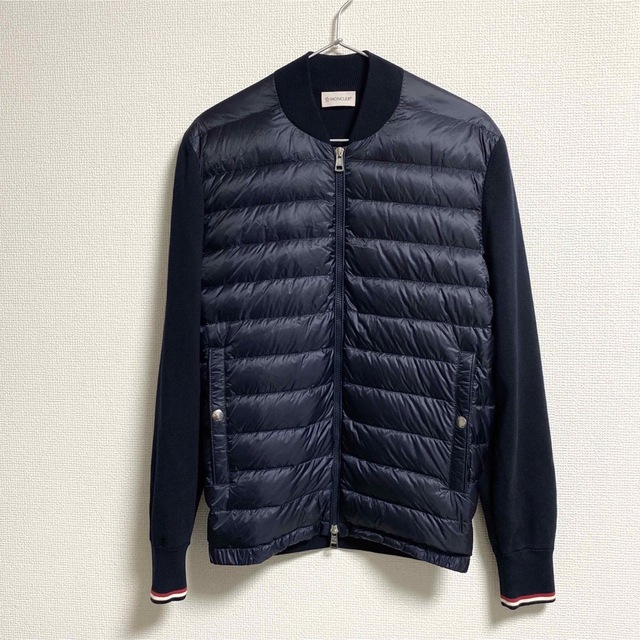 新品未使用 モンクレール MONCLER マグリア カーディガン S ネイビー