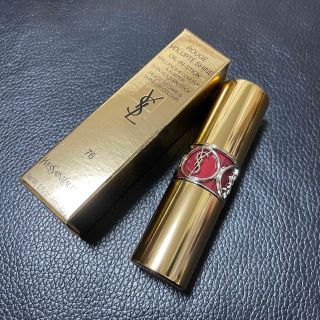 イヴサンローランボーテ(Yves Saint Laurent Beaute)のYSL ルージュ ヴォリュプテ シャイン 76(口紅)