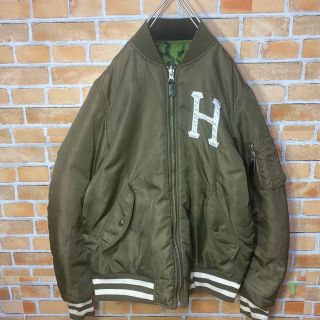 HUF ハフ　リバーシブル MA1 ジャケット