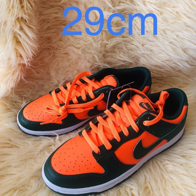 Nike Dunk Low Gorge Green and Orange29cm