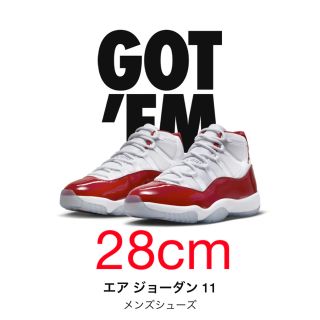 ナイキ(NIKE)のNike Air Jordan 11 "Varsity Red"(スニーカー)
