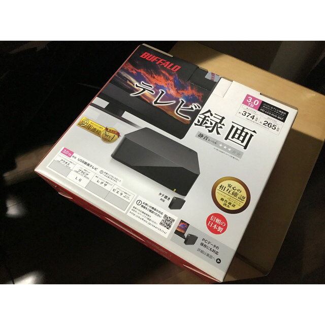 仕様BUFFALO HD-LC3.0U3-BKF(未開封新品)