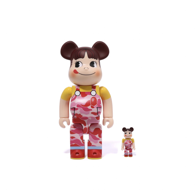 A BATHING APE(アベイシングエイプ)の新品未開封 BAPE×FUJIYA BE@RBRICK 100% & 400% ハンドメイドのおもちゃ(フィギュア)の商品写真