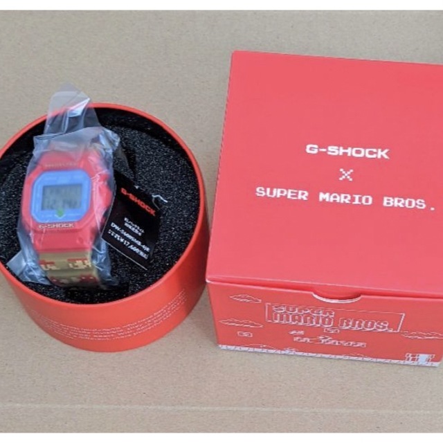 G-SHOCK×マリオ　限定品 メンズの時計(腕時計(デジタル))の商品写真