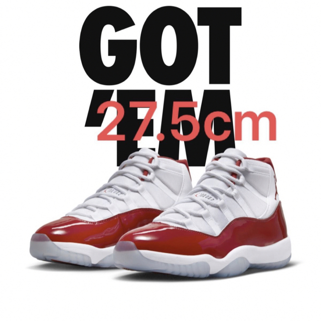 27.5cm Nike Air Jordan 11 "Varsity Red"