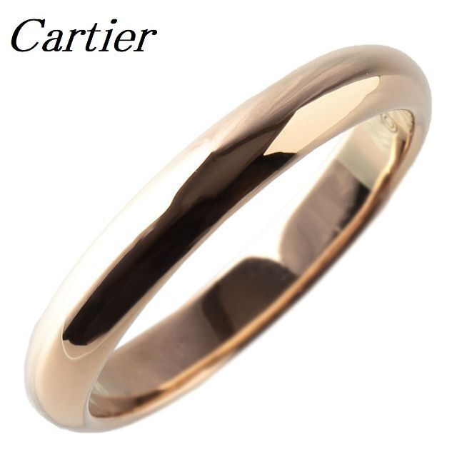 Cartier - カルティエ 1895 ウェディング リング #58 幅3.5mm 【9325】