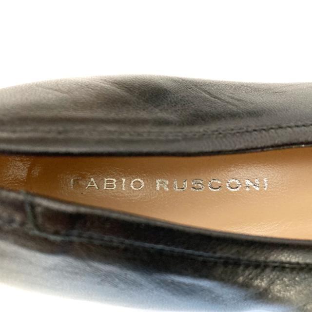 FABIO RUSCONI(ファビオルスコーニ)のファビオルスコーニ パンプス 35 - 黒 レディースの靴/シューズ(ハイヒール/パンプス)の商品写真