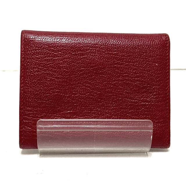 CHANEL(シャネル)のシャネル 3つ折り財布 レッド ココマーク レディースのファッション小物(財布)の商品写真