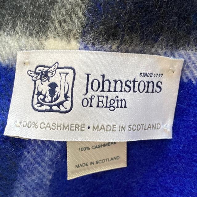 Johnstons(ジョンストンズ)のジョンストンズ マフラー美品  - カシミヤ レディースのファッション小物(マフラー/ショール)の商品写真