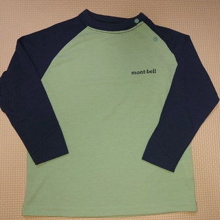 モンベル(mont bell)のモンベル Mont-bell ロンT Tシャツ 長袖 90 ベビー キッズ　美品(Tシャツ/カットソー)